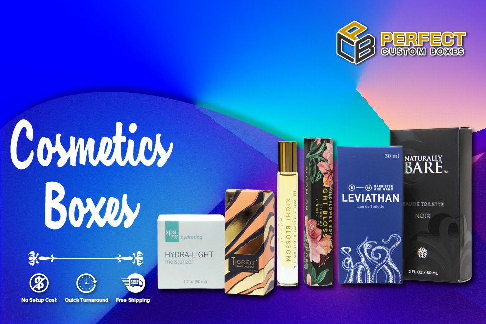Glowing Elegance with Contemporary Cosmetic Boxes Designs
