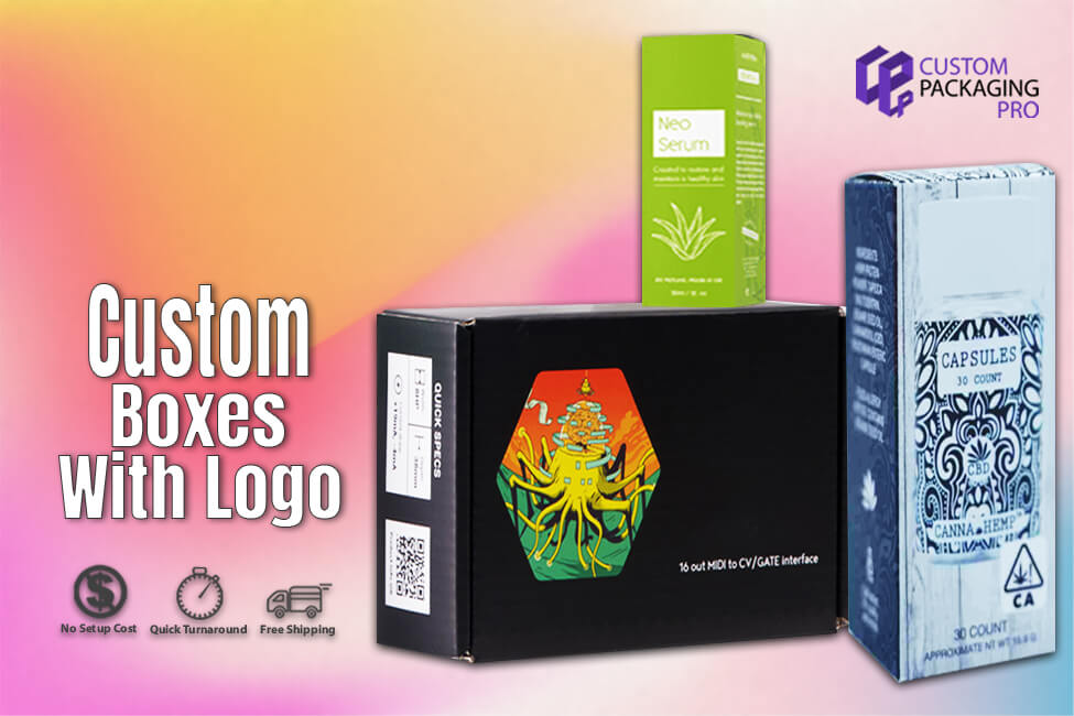 Custom Boxes with Logo Delivers Hype to your Products