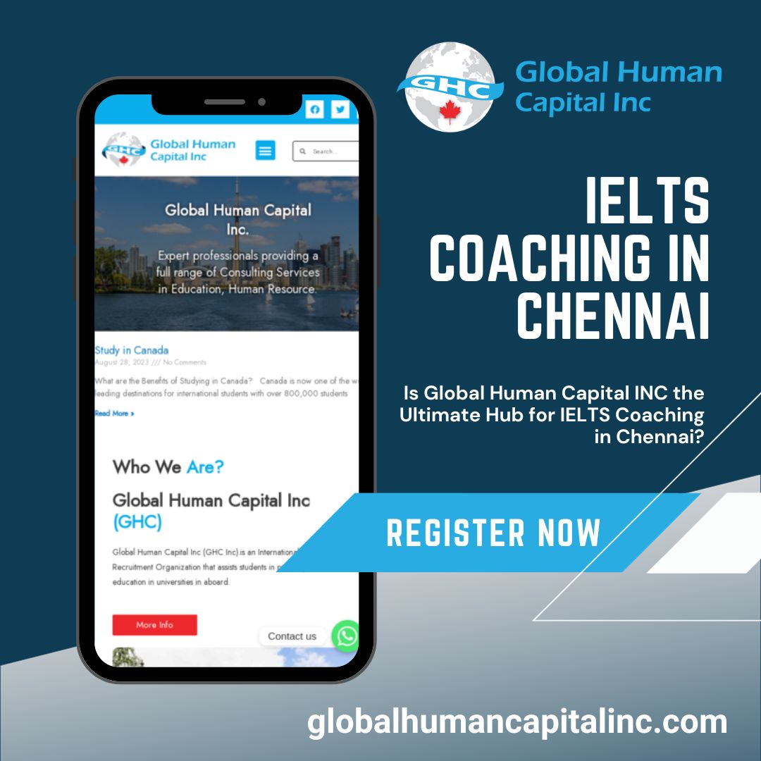 Achieve IELTS Success with GHC: Top-notch IELTS Coaching In Chennai